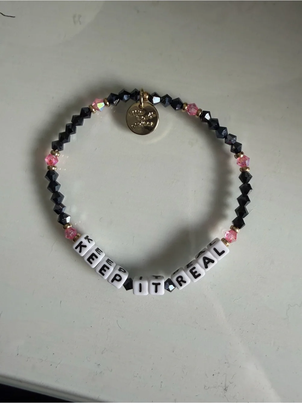 Little Words Project Keep It Real Bracelet